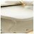 Borsa a Spalla Christian Dior Bobby Pelle Bianca e Oro Auth 189798M Bianco D'oro - vista 15
