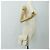 Borsa a Spalla Christian Dior Bobby Pelle Bianca e Oro Auth 189798M Bianco D'oro - vista 29