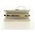 Borsa a Spalla Christian Dior Bobby Pelle Bianca e Oro Auth 189798M Bianco D'oro - vista 5