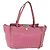 VALENTINO Studs Tote Bag Leder 2way Pink Gold Auth BA13725A Golden