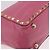VALENTINO Studs Tote Bag Leder 2way Pink Gold Auth BA13725A Golden - Ansicht 10