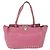 VALENTINO Studs Tote Bag Leder 2way Pink Gold Auth BA13725A Golden - Ansicht 13