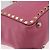 VALENTINO Studs Tote Bag Leder 2way Pink Gold Auth BA13725A Golden - Ansicht 16