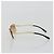 Céline Gafas de sol sin montura CELINE C Macadam Metal Marrón Oro Auth BA14022V Castaño Dorado - vista 3