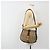 Borsa a Spalla Burberrys Nova Check in Tela Beige e Oro Auth 191050 D'oro - vista 24