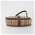 Borsa a Spalla Burberrys Nova Check in Tela Beige e Oro Auth 191050 D'oro - vista 5