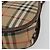 Borsa a Spalla Burberrys Nova Check in Tela Beige e Oro Auth 191050 D'oro - vista 9