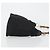 Borsa a mano GUCCI Bamboo in tela nera e argento 000 1956 0531 Auth gh2209A Nero - vista 3