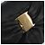 Borsa Salvatore Ferragamo Vala in Pelle Nera e Oro Auth BA13758 Nero D'oro - vista 17