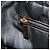 Borsa Salvatore Ferragamo Vala in Pelle Nera e Oro Auth BA13758 Nero D'oro - vista 21