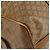 Céline Bolsa CELINE Macadam Canvas PVC Bege Ouro Auth 186674 Dourado - vista 14