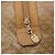 Céline Bolsa CELINE Macadam Canvas PVC Bege Ouro Auth 186674 Dourado - vista 18