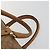 Céline Bolsa CELINE Macadam Canvas PVC Bege Ouro Auth 186674 Dourado - vista 8