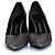 Tom Ford, Metallic-Reißverschluss-Absatzschuhe aus Pythonleder Silber - Ansicht 6