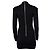 Balmain, abito aderente in maglia elasticizzata nera Nero - vista 3
