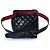 Chanel, marsupio vintage in pelle trapuntata anni 1990 Nero Rosso - vista 3