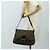 FENDI Zucca Canvas Mamma Baguette Shoulder Bag Black Brown Auth 190478V Marrone Nero - vista 26