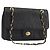 Borsa a Spalla con Catena BALLY in Pelle Nera e Oro Auth 190641A Nero D'oro