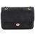 Borsa a Spalla con Catena BALLY in Pelle Nera e Oro Auth 190641A Nero D'oro - vista 13