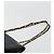Borsa a Spalla con Catena BALLY in Pelle Nera e Oro Auth 190641A Nero D'oro - vista 8