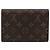 LOUIS VUITTON Monogram Porte Tresor Etui Papie Wallet M61202 LV Auth 188664A Monogramma - vista 2