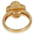 Van Cleef & Arpels Yellow Gold Mother Of Pearl and Diamond Vintage Alhambra Ring  - view 4