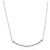 Collana Tiffany T Smile di Tiffany & Co. in oro bianco e diamanti, modello piccolo - vista 6