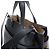 Borsa a mano 2Way in pelle LOEWE Gate Top Handle nera Marrone - vista 3