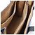 Borsa a mano 2Way in pelle LOEWE Gate Top Handle nera Marrone - vista 9