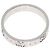 Anello Icon Band Gucci in oro bianco 18K - vista 4