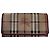 Burberry Check leather and canvas wallet Brown Black Red Beige