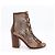 Stivaletti con lacci in mesh marrone Gianvito Rossi - vista 10