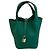 Hermès Picotin Lock 18 en cuir Taurillon Clémence Vert Vertigo