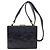 Borsa a tracolla Chanel Matelassé con finiture dorate Nero