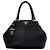 Prada Vitello Daino Leder Tote Bag Schwarz - Ansicht 2