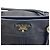 Prada Vitello Daino Leder Tote Bag Schwarz - Ansicht 9