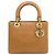 Borsa Christian Dior Lady Marrone