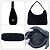 Prada Handtasche aus schwarzem Terry-Stoff - Ansicht 3
