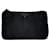 Pochette in nylon nero Prada
