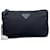 Pochette in nylon nero Prada - vista 10