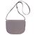 Borsa a tracolla in pelle grigia Balenciaga Marrone