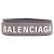 Borsa a tracolla in pelle grigia Balenciaga Marrone - vista 4