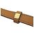 Zaino MCM in PVC marrone con logo - vista 14