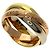 Anello Trinity in oro 18K Cartier Rosa Bianco Giallo
