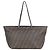 Fendi 2000s Zucca Canvas Roll Shopper Handtasche Braun