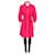 Manteau ajusté rose Yves Saint Laurent - US 6 / FR 38 Occasion  - vue 1