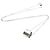 Collana Gucci Icon in oro bianco 18K Argento - vista 9