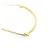 Tiffany & Co Collana Tiffany T Smile di piccole dimensioni D'oro - vista 5