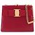 Borsa a Spalla Vara Chain Salvatore Ferragamo Rosso