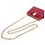 Borsa a Spalla Vara Chain Salvatore Ferragamo Rosso - vista 5